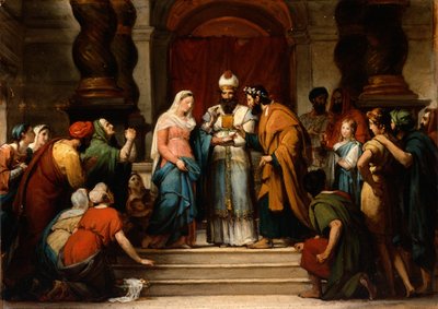 El Matrimonio de la Virgen, 1833 de Jérôme Martin Langlois